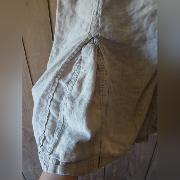 100% Linen Midi Skirt Merona Womens size 4 - Picture 6 of 6